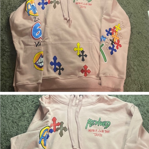 CHROME HEARTS HOODIE SIZE EXTRA LARGE - Picture 5 of 10